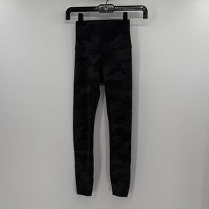 Lululemon Wunder Train High-Rise Tight 25" Heritage 365 Camo Deep Coal Multi - 0